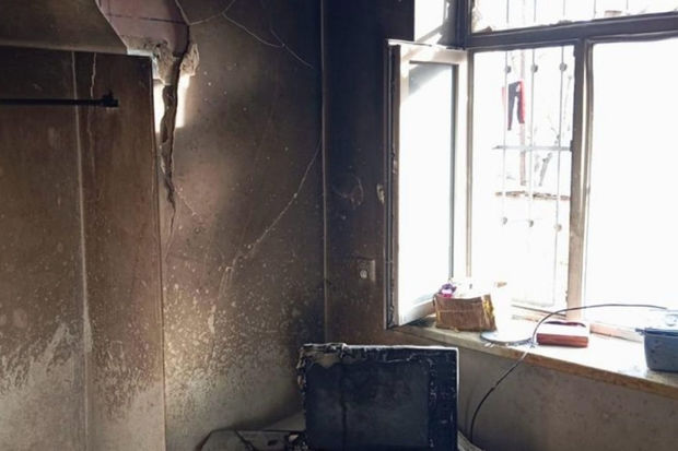 Daşkəsəndə yaşayış binasında partlayış baş verib, xəsarət alan olmayıb - VİDEO