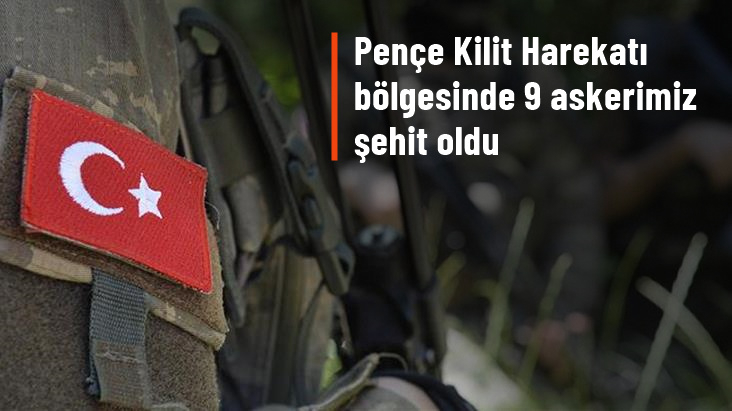 İraqda Türkiyə ordusunun 9 əsgəri şəhid olub, xeyli terrorçu məhv edilib