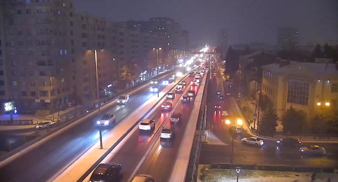NİİM paytaxt yollarındakı son vəziyyəti açıqladı - FOTO