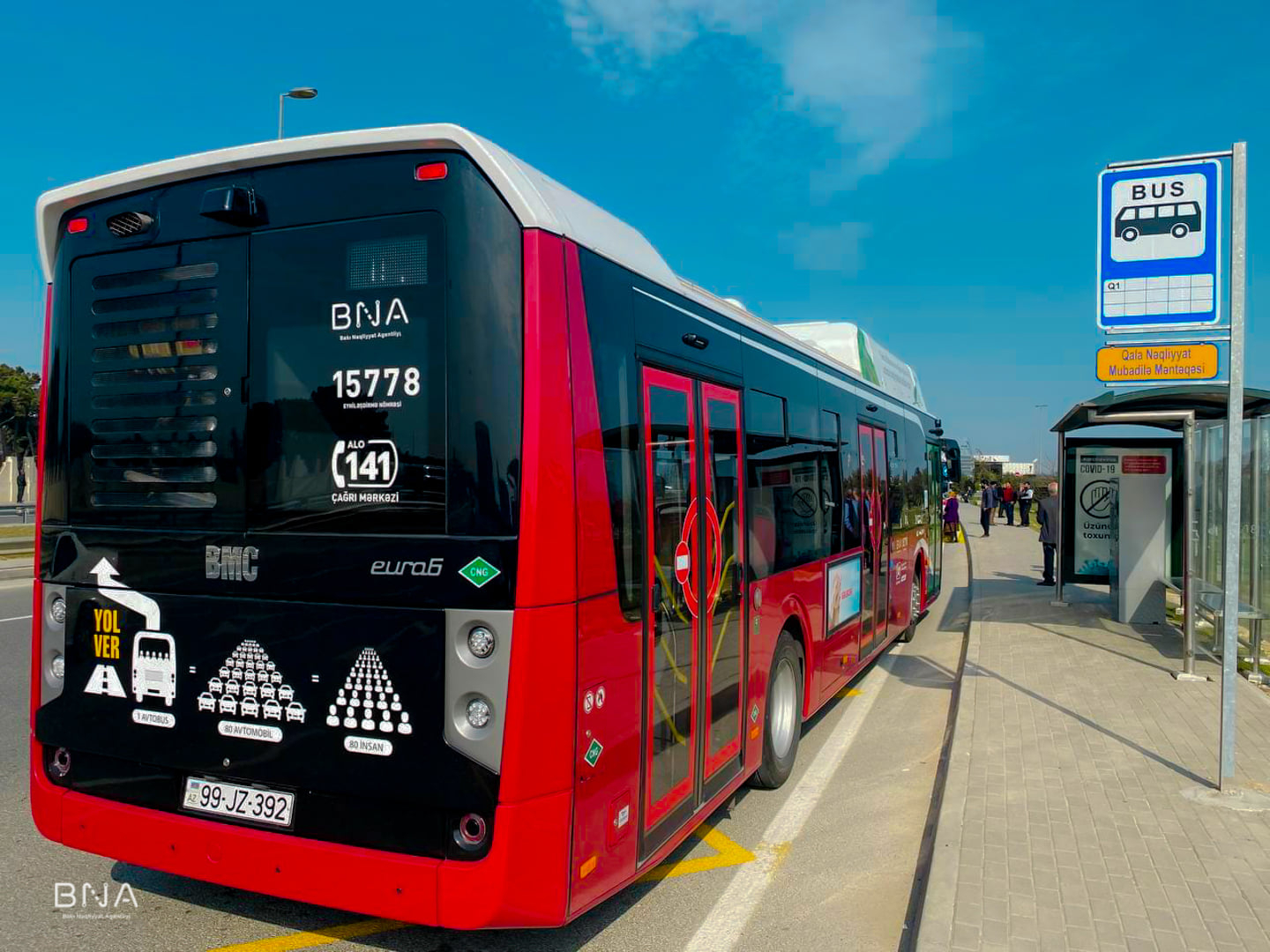 İki marşrutun hərəkəti müvəqqəti dəyişdirildi