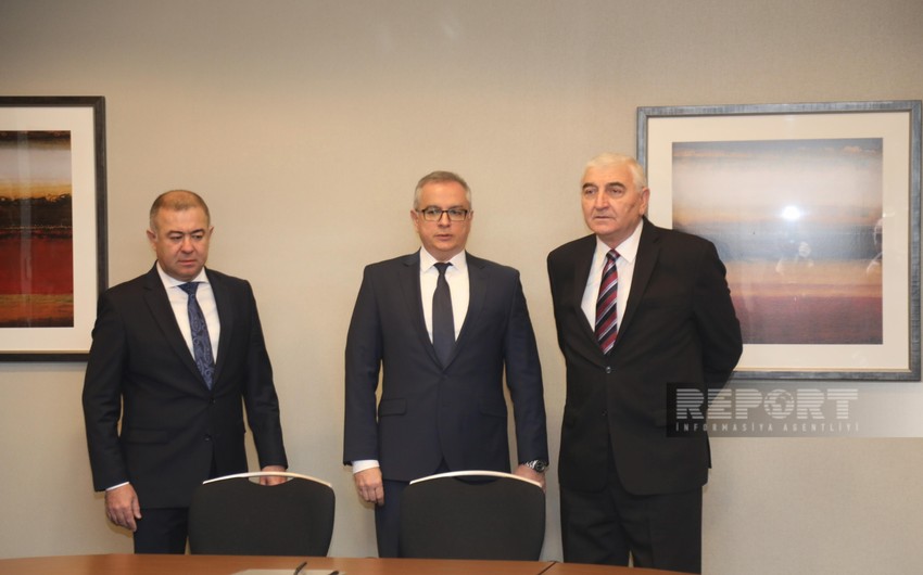 Məzahir Pənahov Müstəqil Media Mərkəzinə baxış keçirdi