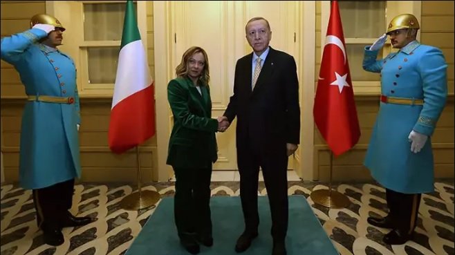 Ərdoğan İtaliyanın Baş naziri ilə görüşdü