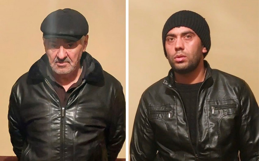 Ağsuda yaşadığı evdə avtomat gizlədən və narkotik satanlar saxlanılıblar - FOTO