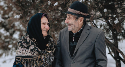 Azərbaycanda örnək ailə: 75 ildir evlidirlər... 