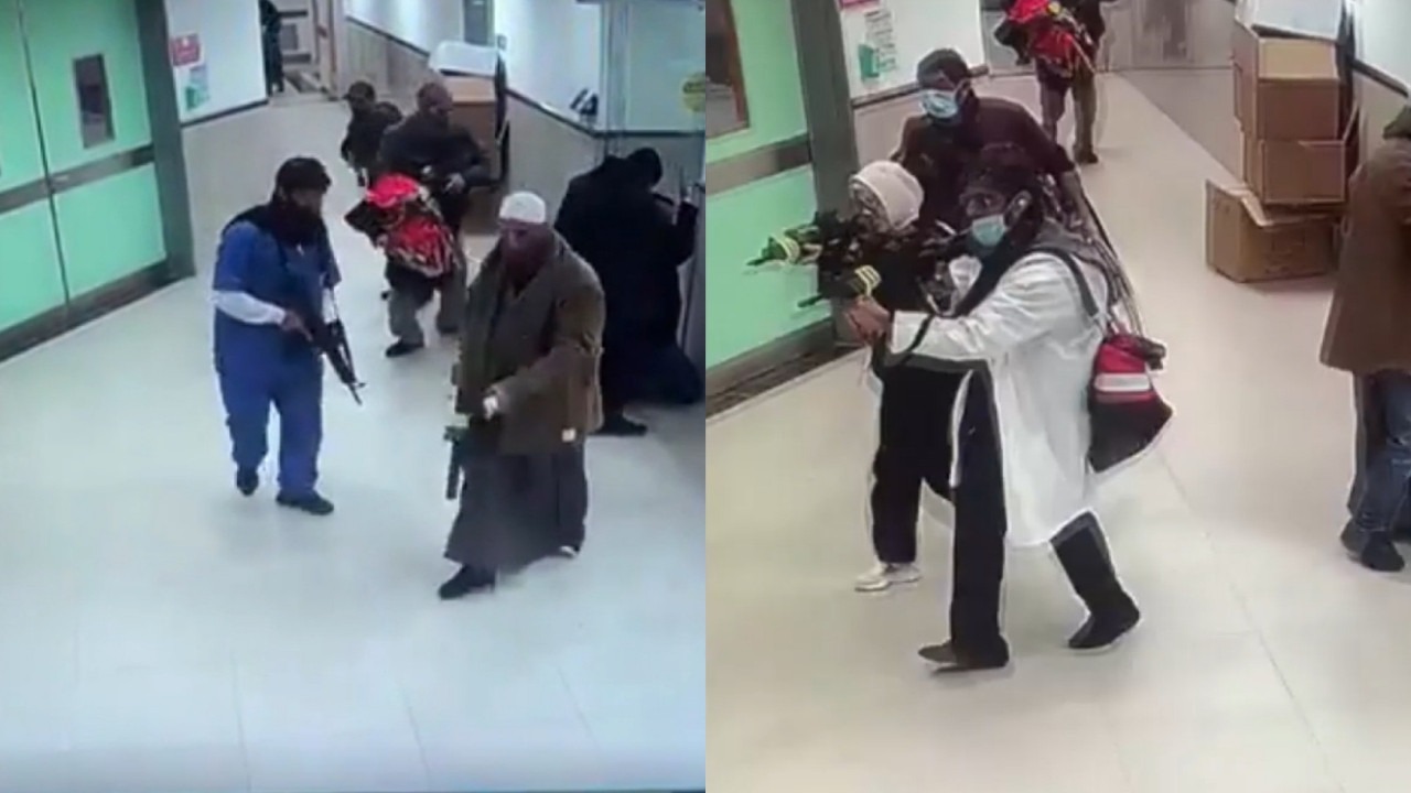 Həkim geyimində xəstəxanaya hücum edən İsrail hərbçilərinin GÖRÜNTÜSÜ