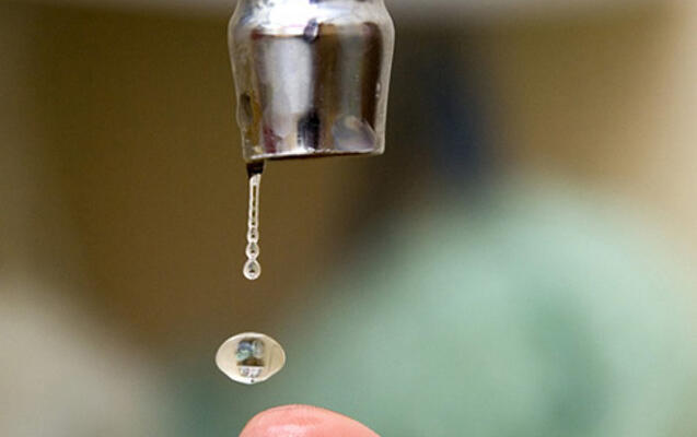 Bu ərazilərdə su olmayacaq