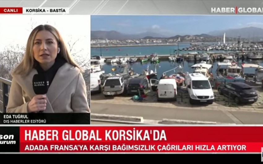 "Haber Global"da Fransanın Korsikadakı zülmləri barədə süjet yayımlanıb - VİDEO