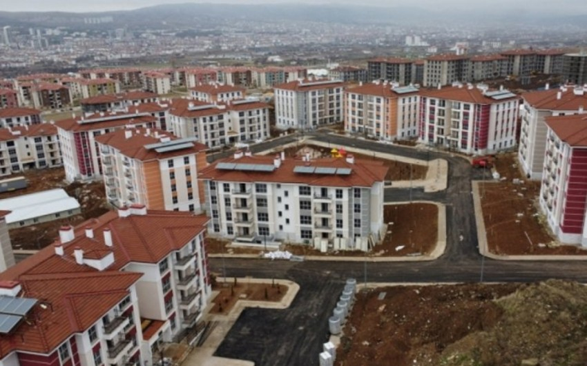 Ərdoğan zəlzələ bölgəsində tikiləcək evlərin sayını açıqladı