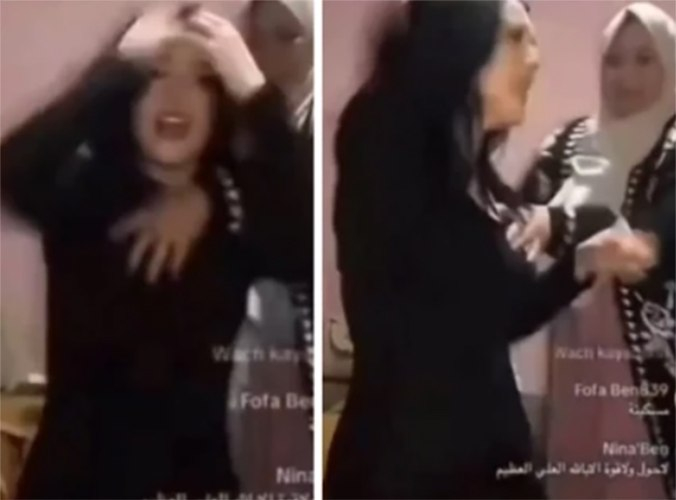 “TikTok”da canlı açan gənc qızı atası döydü - VİDEO