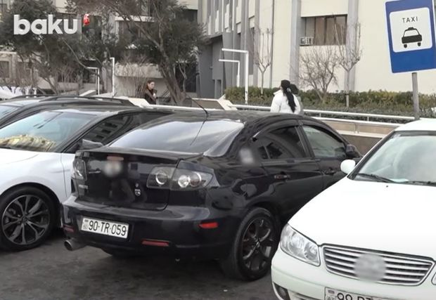 Zəbt olunmuş dayanacaqlar: Taksi sürücüləri cərimələnə bilərmi? - VİDEO