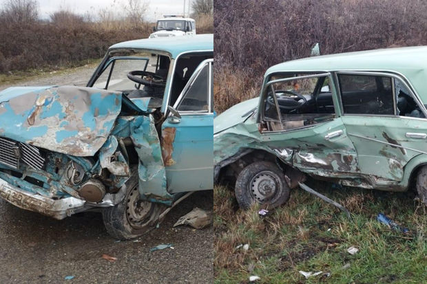 Kürdəmirdə qəza: Xəsarət alanlar var 