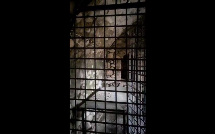 Xocalıda azərbaycanlı əsir və girovların saxlanıldığı yerdən görüntülər - VİDEO