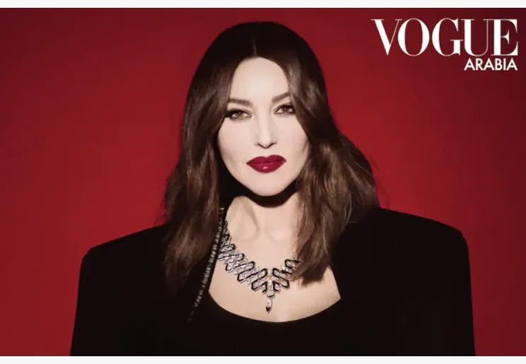 Monika Belluççi ərəb "Vogue" jurnalının üz qabığında - FOTO