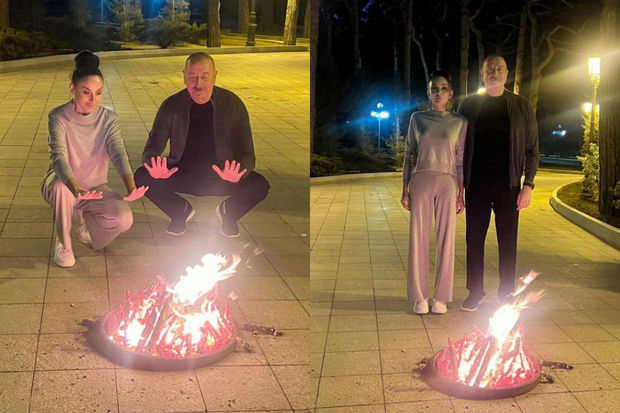 Mehriban Əliyeva Od çərşənbəsi ilə bağlı paylaşım edib - FOTO