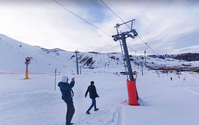 Şahdağa yarım metrə yaxın qar yağıb