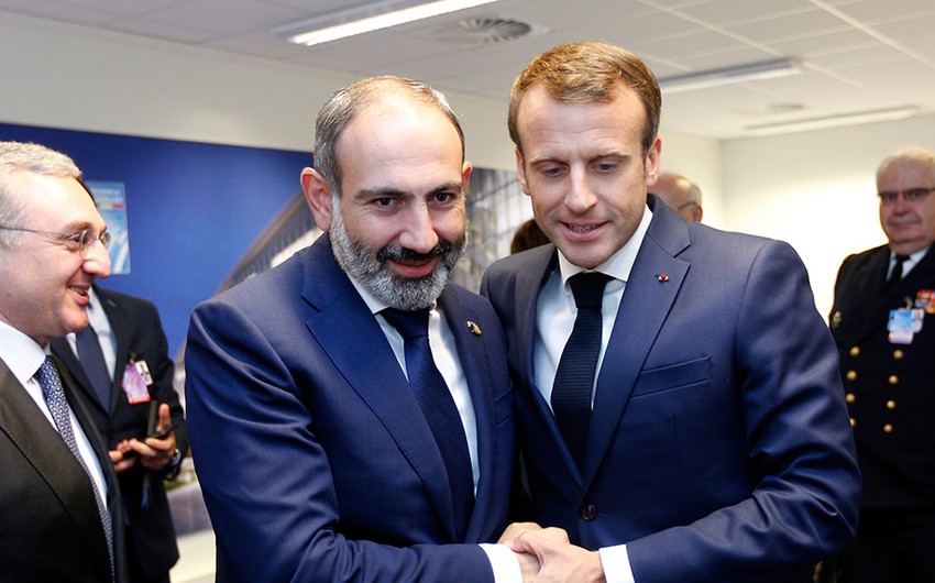 Fransa və Ermənistan liderləri Azərbaycan-Ermənistanın normallaşması məsələsini müzakirə ediblər