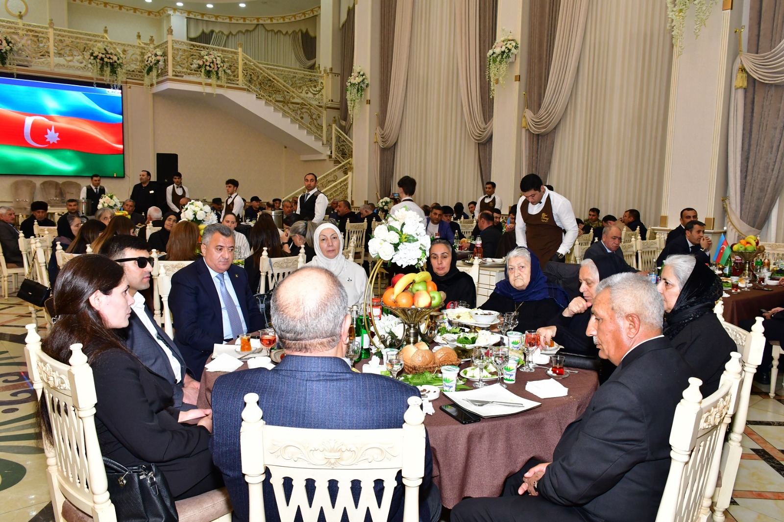 Abşeron rayonunda iftar süfrəsi açılıb - FOTOLAR