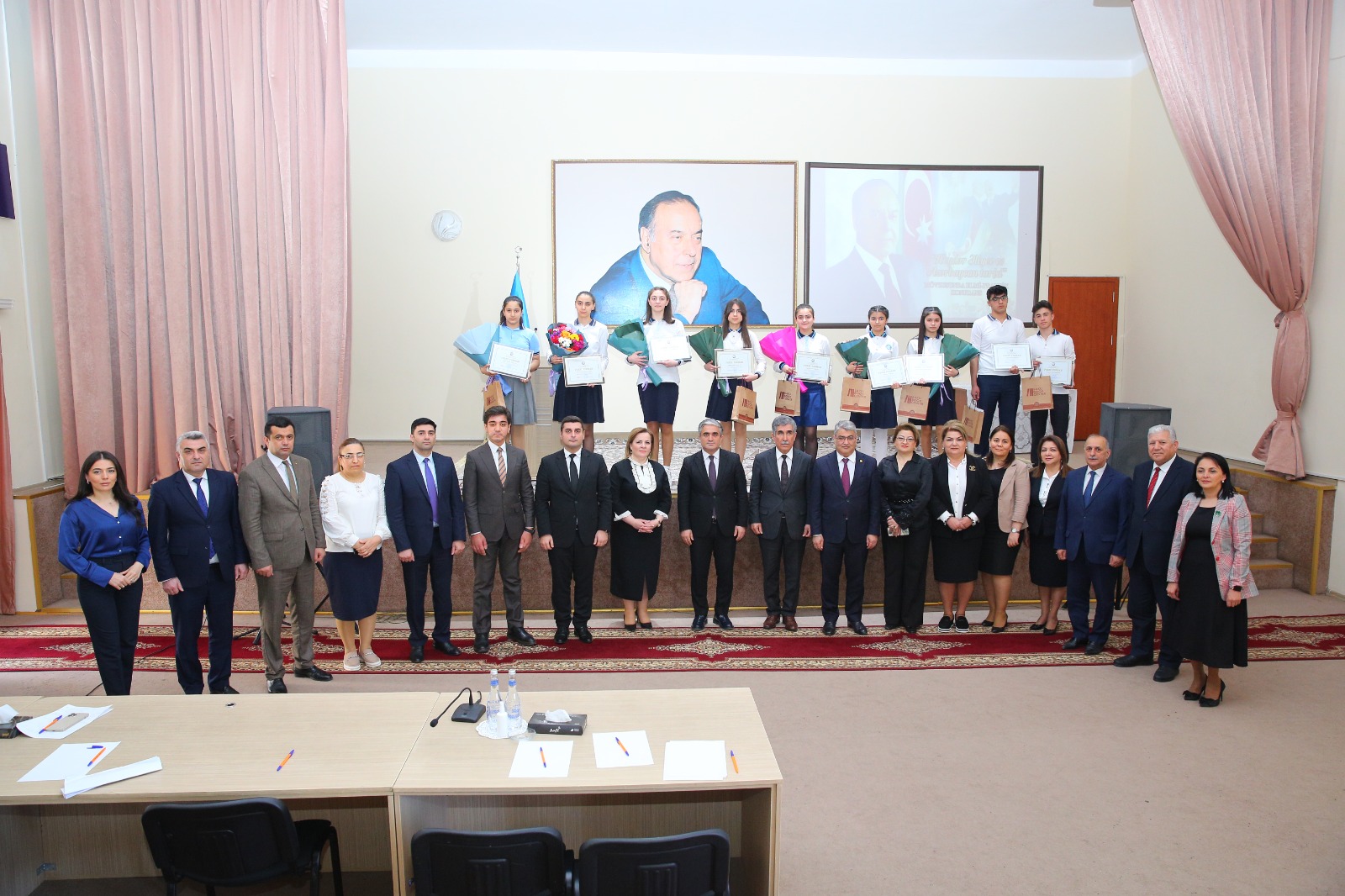 Binəqədidə “Heydər Əliyev və Azərbaycan tarixi”  mövzusunda elmi-praktik konfrans keçirildi - FOTOLAR