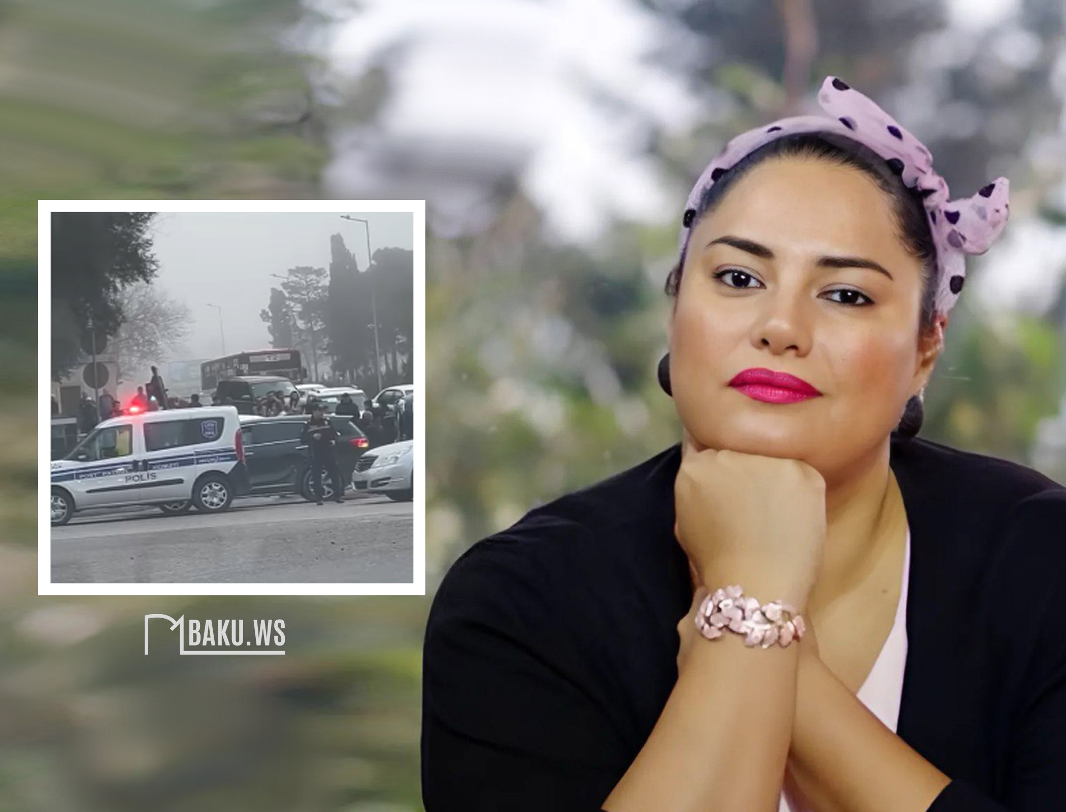 Aytən Səfərovanın düşdüyü qəzada ölən gəncin görüntüsü - FOTO
