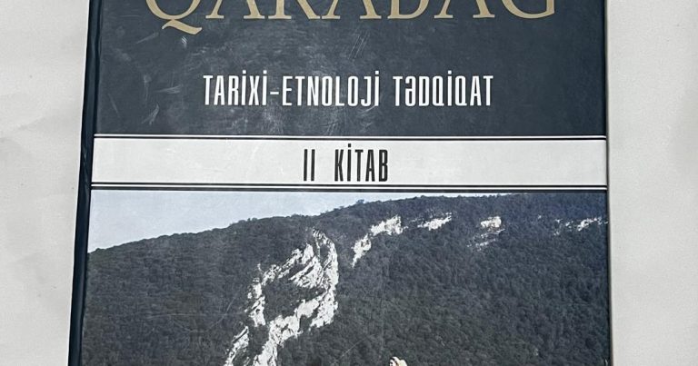 Qarabağ haqqında yeni kitab çap olunub