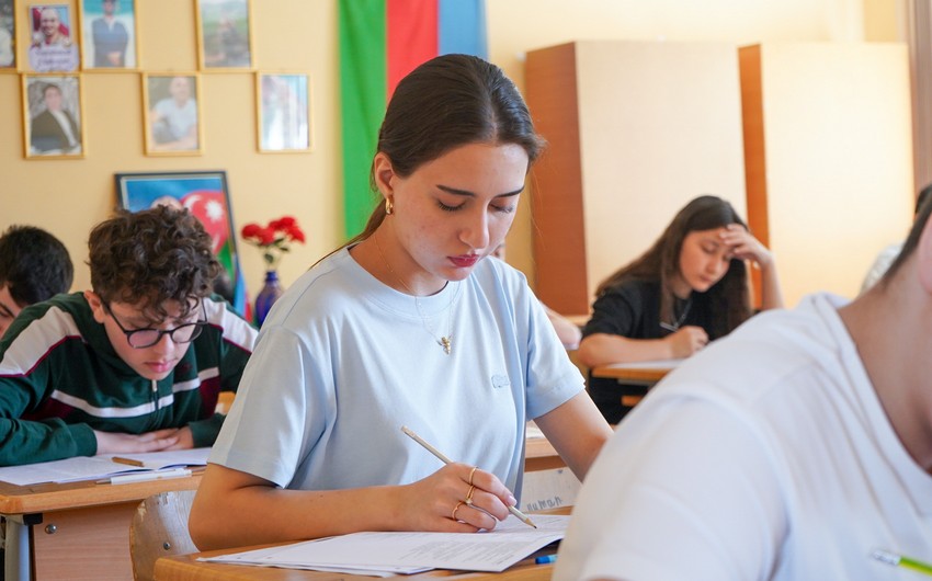 Bu gün DİM ümumi orta təhsil səviyyəsi üzrə buraxılış imtahanı keçirib