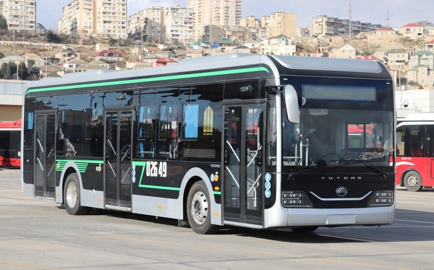 Azərbaycanda xəttə buraxılacaq elektrikli avtobusların sayı açıqlandı