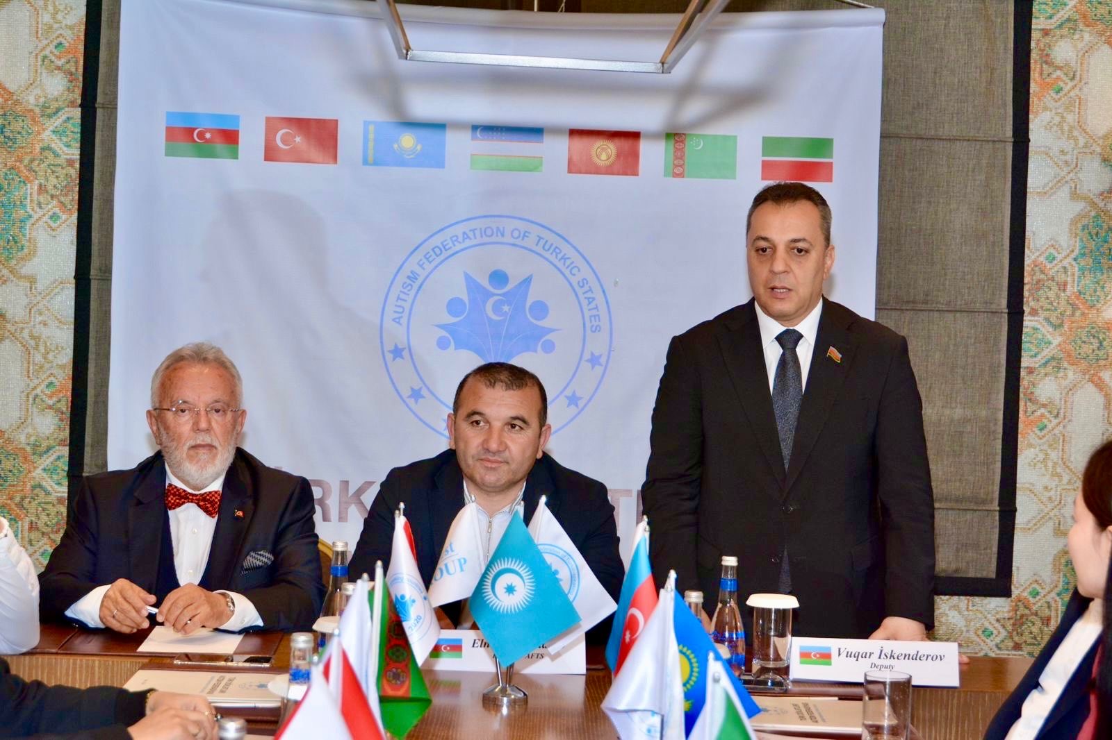 Vüqar İskəndərov Türk Dövlətləri Autizm Federasiyasının fəxri prezidenti seçildi