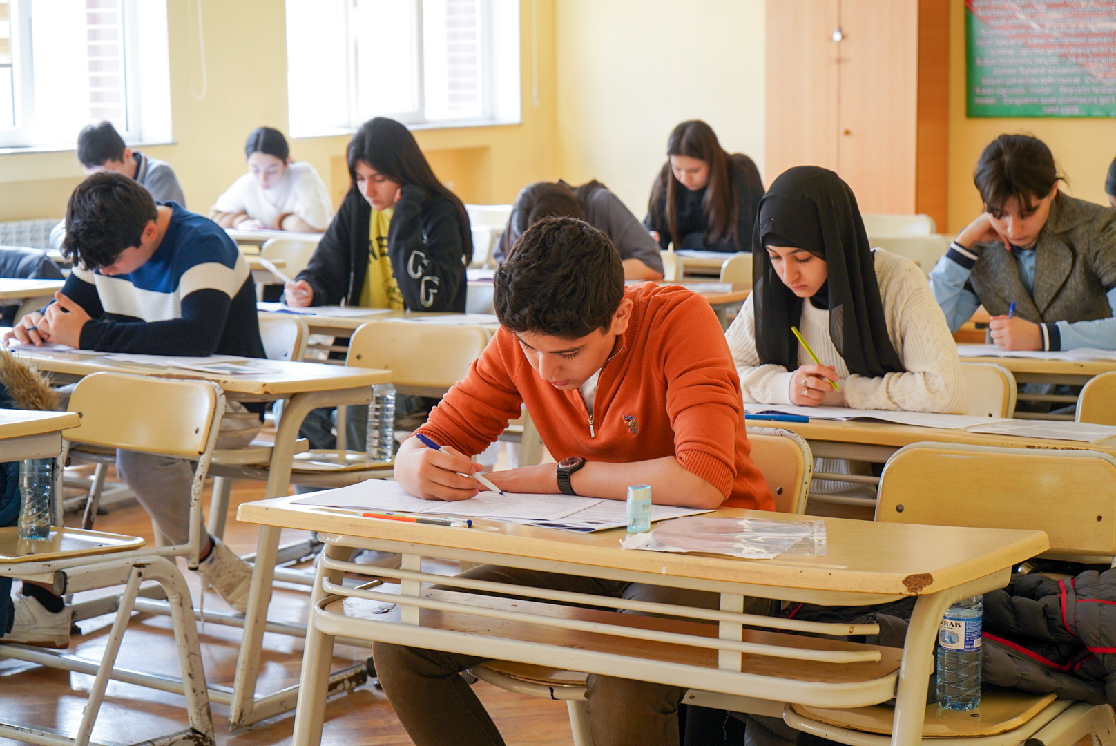 Bu gün ümumi orta təhsil səviyyəsi üzrə növbəti imtahanlar keçiriləcək