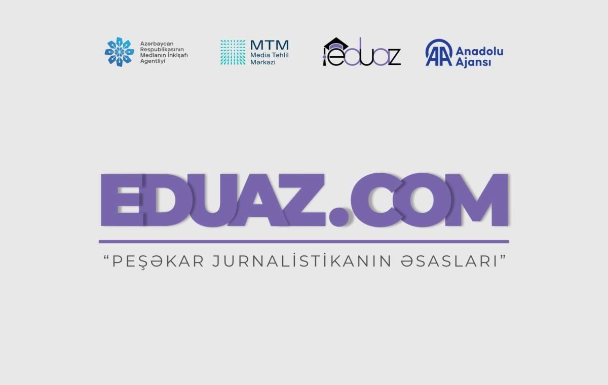 “Peşəkar jurnalistikanın əsasları” adlı onlayn təlim kursu başladı