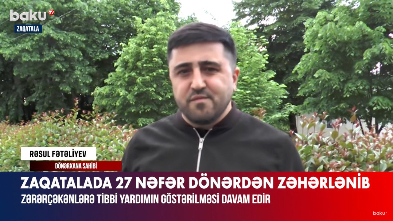 Zaqataladakı dönərxananın sahibi danışdı: "Problem toyuqdadır" - VİDEO