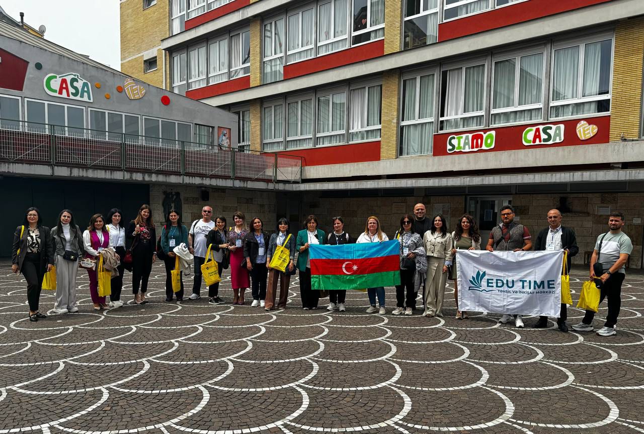 “Təhsil İşçilərinin Avropa Peşə - Təcrübə Proqramı”nın iştirakçıları İtaliyanın nüfuzlu məktəbində - FOTO