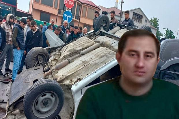 Azərbaycanda dəhşətli qəzada həlak olan qazinin FOTOSU