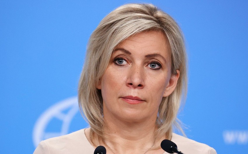 Zaxarova: Fransanı Yeni Kaledoniyada zorakılıqdan çəkinməyə çağırırıq