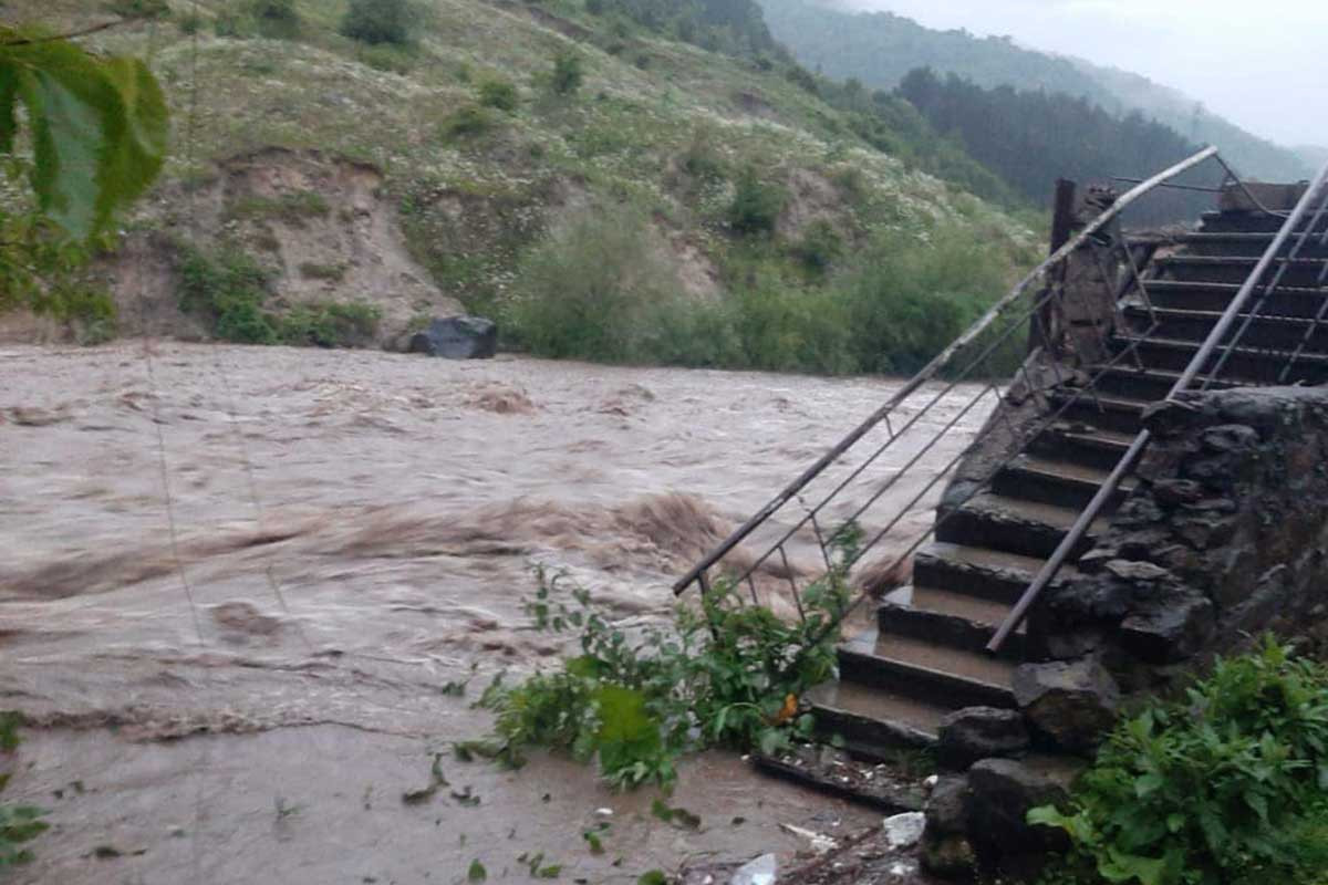 Ermənistanda subasma nəticəsində 2 nəfər ölüb, 2 nəfər itkin düşüb