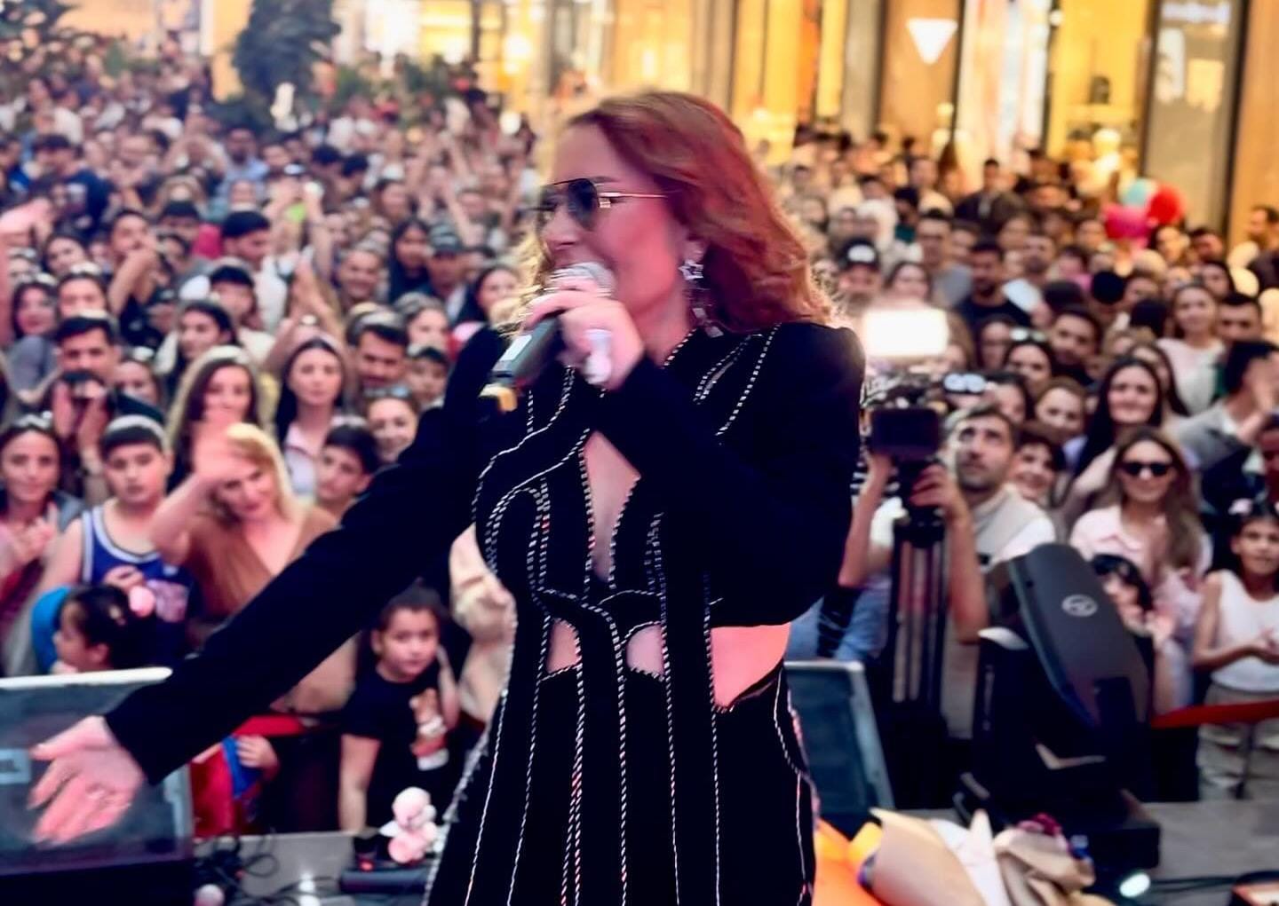 Xalq artistinin konsertində izdiham yaşandı - VİDEO