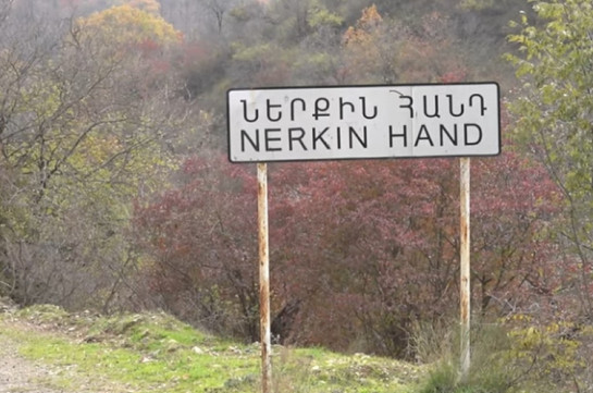 Rusiya sərhədçiləri Nerkin Hand kəndini tərk ediblər