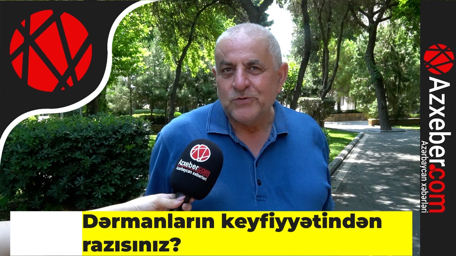 Dərmanların keyfiyyətindən razısınız? - VİDEOSORĞU