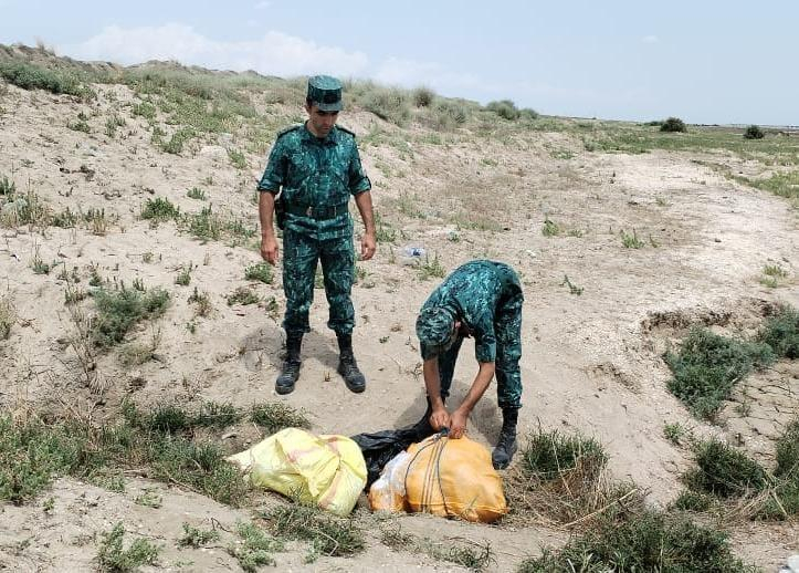 Xəzər dənizi vasitəsi ilə Azərbaycana narkotik keçirilməsinin qarşısı alındı - FOTO