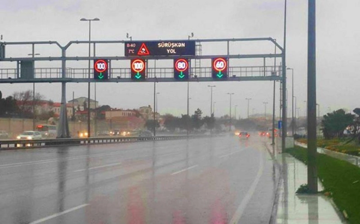 Zığ dairəsi-Hava Limanı yolunda sürət həddi endirildi