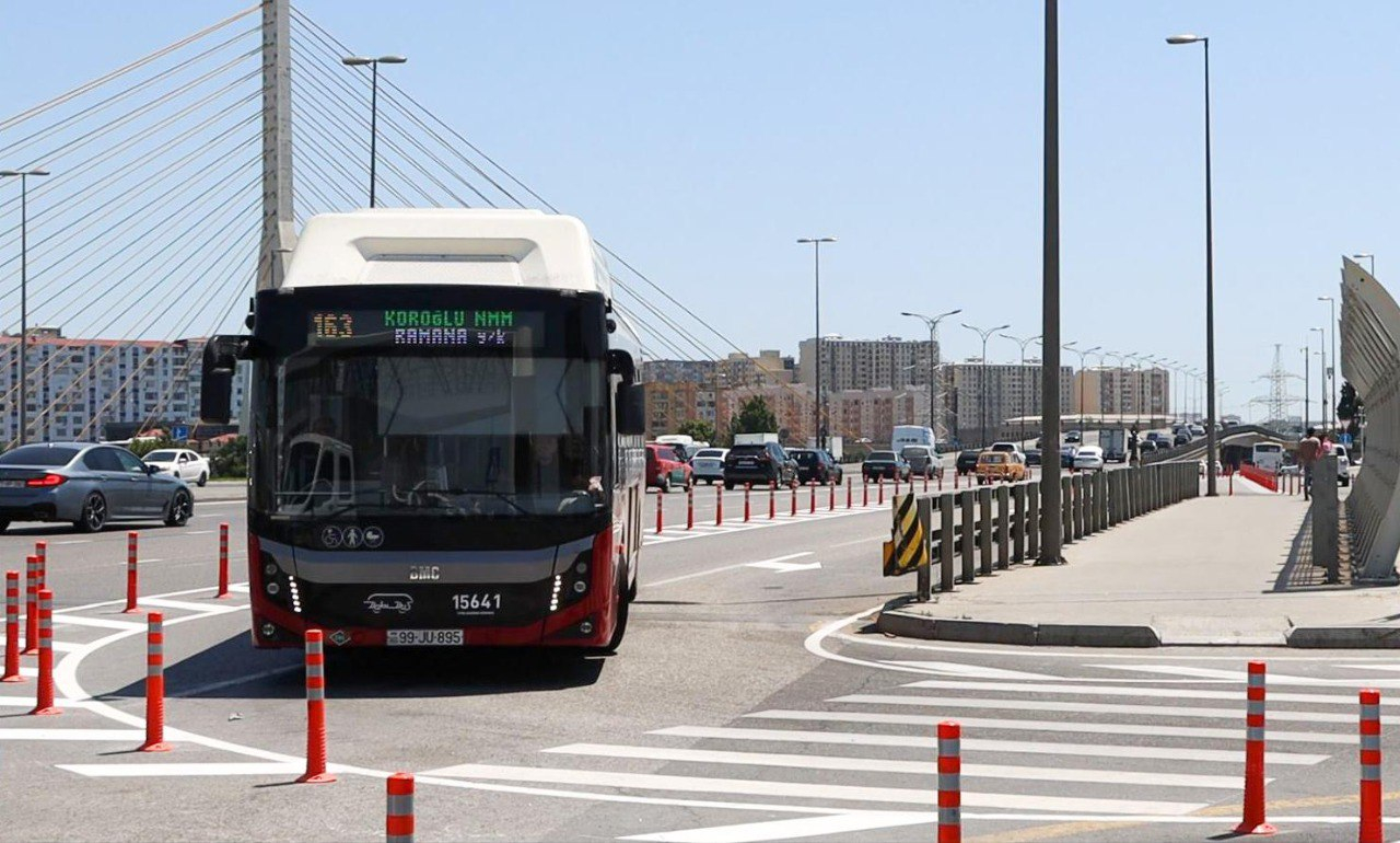 Bakıda 300-dən çox avtobusun yolu dəyişdirildi