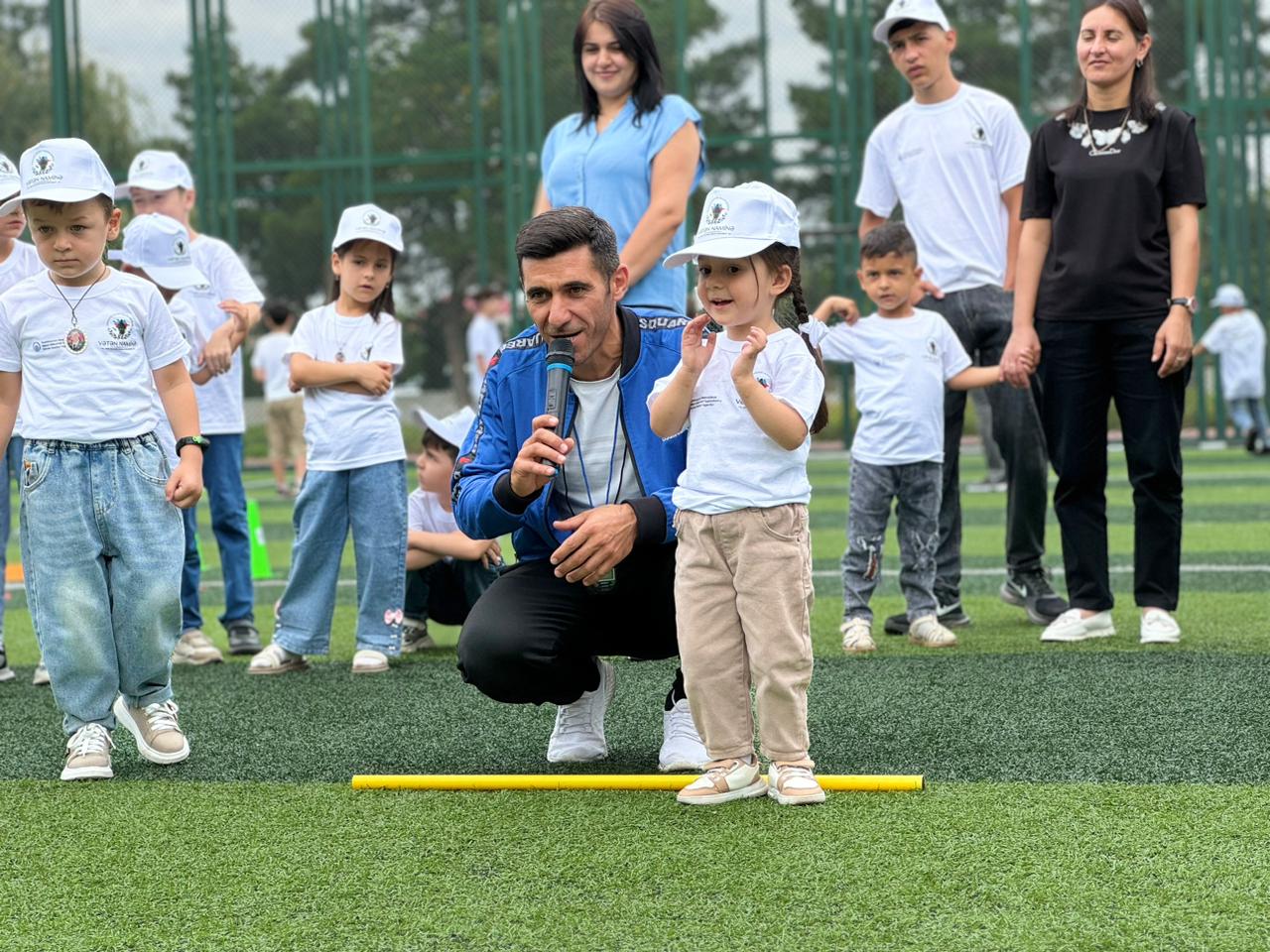 Şəhid və qazi övladları üçün əyləncəli idman yarışması layihəsi keçirildi - FOTOLAR