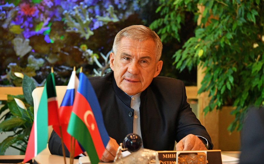 Tatarıstan Prezidenti: "Cəbrayıl, Qubadlı və Zəngilanın inkişaf tempinə heyran qaldım"