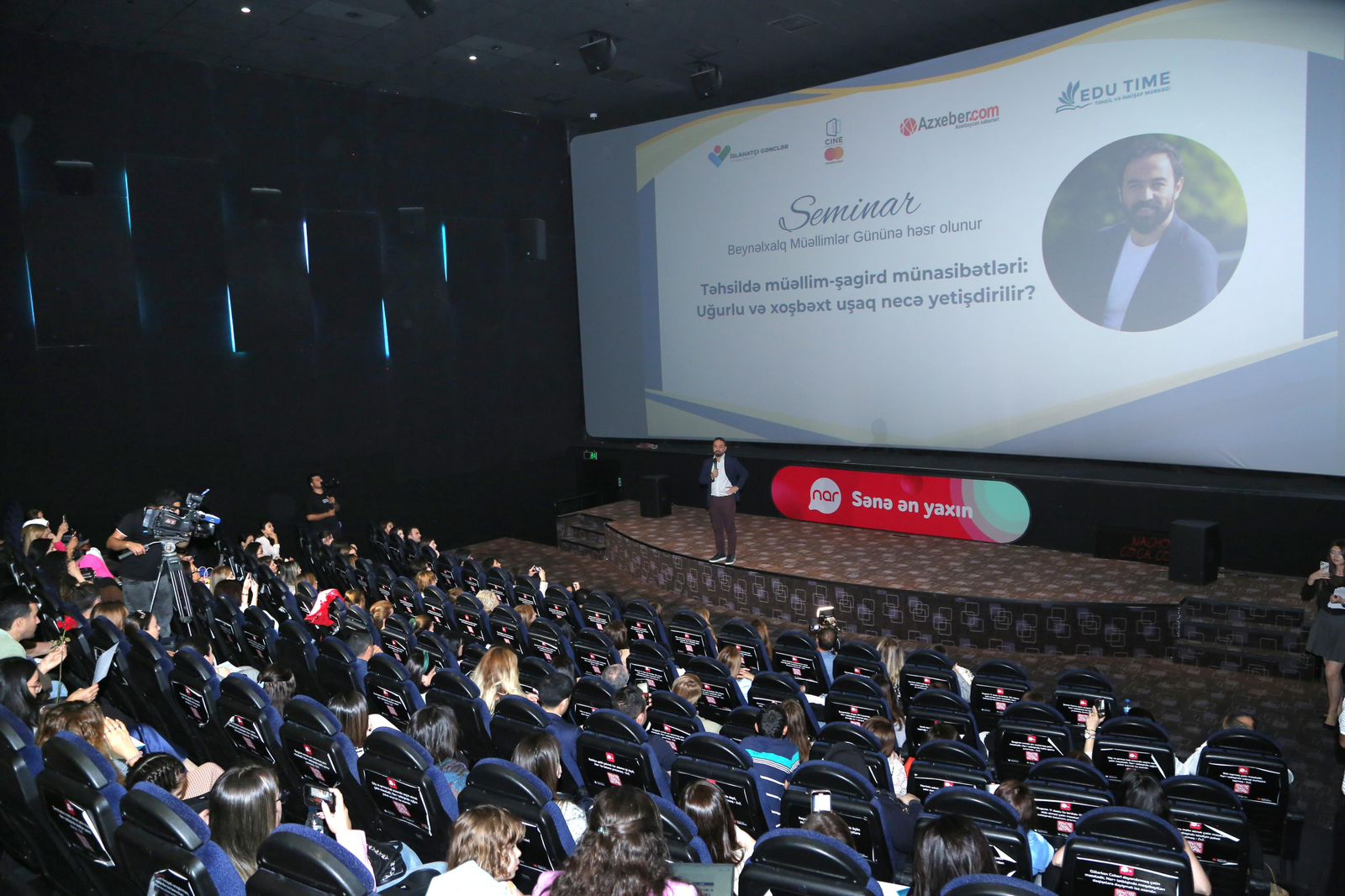 “EduTime”nin təşkilatçılığı ilə Özgür Bolatın seminarı keçirildi - FOTOLAR