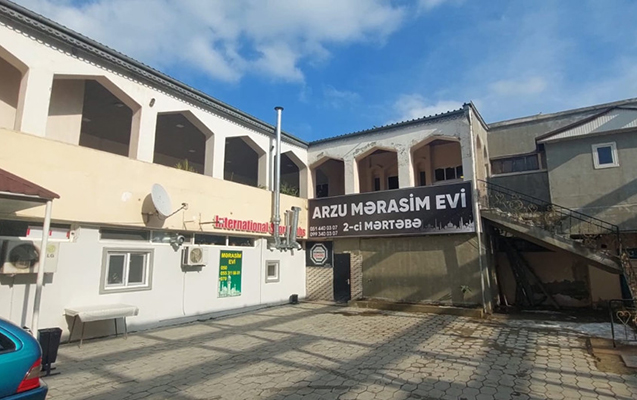 “Arzu” mərasim evinin fəaliyyəti dayandırıldı - VİDEO