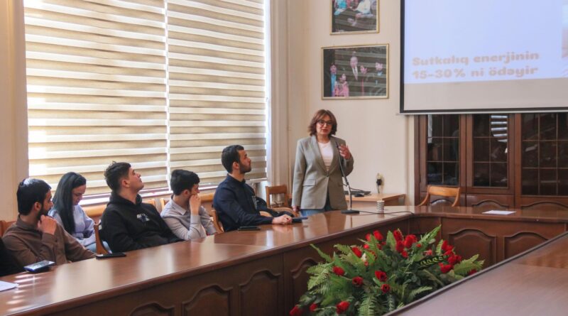 Pedaqoji Universitetdə tələbələrlə sağlam həyat tərzinin təbliği ilə bağlı görüş keçirilib – FOTOLAR