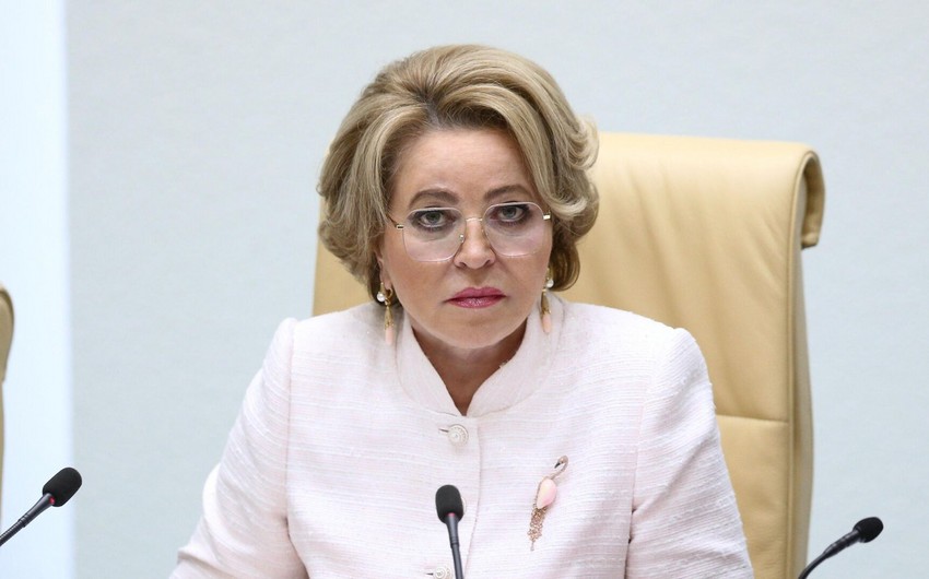 Matviyenko: Rusiya-Azərbaycan münasibətlərinin təməlini Heydər Əliyev qoyub