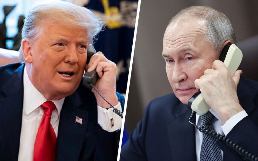 Putinlə Trampın telefon danışığının vaxtı məlum oldu