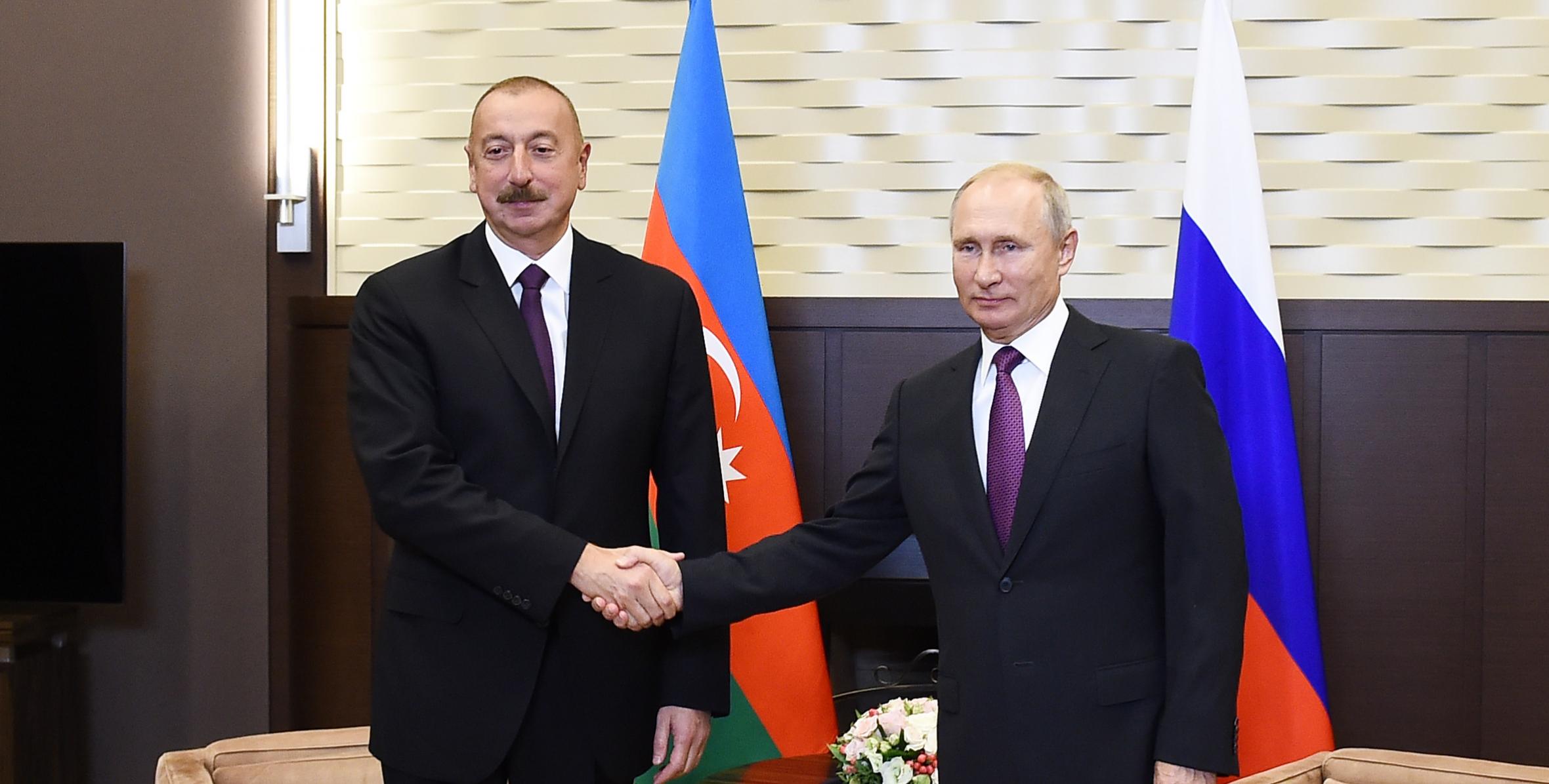 Putin İlham Əliyevə məktub göndərdi