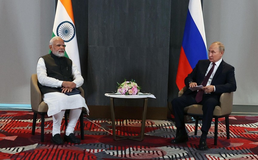 Putin və Modi Pahalqamdakı terror aktını müzakirə ediblər