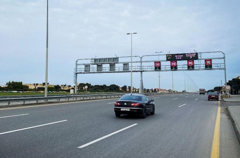 Zığ dairəsi-Hava Limanı yolunda sürət həddi bərpa edilib